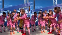 Mateo Messi marca gol y se corona con la academia de Inter Miami