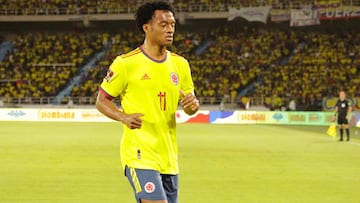 Cuadrado no estará ante Venezuela por amarillas.