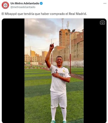 El partido de Mbappé, protagonista de los memes