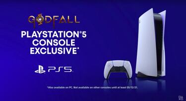Godfall será exclusivo de consola en PS5 seis meses