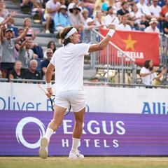 Feliciano, tenista un día más