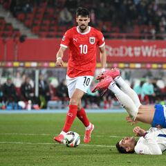 Grillitsch, convocado con Austria