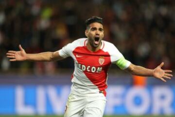 Falcao García es el gran líder del Mónaco. El Tigre lleva siete goles en esta campaña de Champions League.