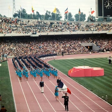 La inauguración de los Juegos Olímpicos de México 1968 fue un evento que mezcló lo deportivo con lo cultural para la primera vez que esta justa se disputara en América Latina. 