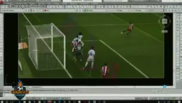 'El Chiringuito': "Hay fuera de juego en el gol del Girona por 16 cm"