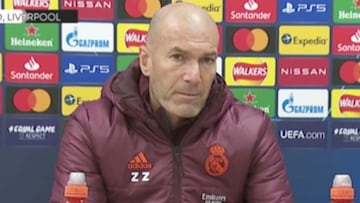 Zidane: "Nos han pasado muchas cosas, muchos que no están"