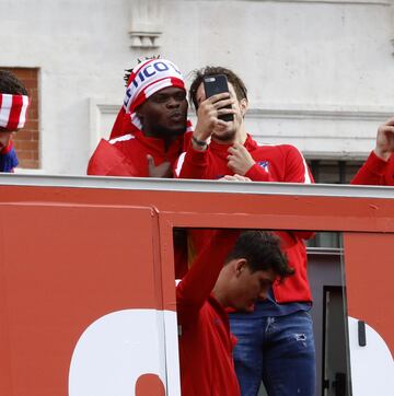 Los rojiblancos recorrieron la capital con final en Neptuno