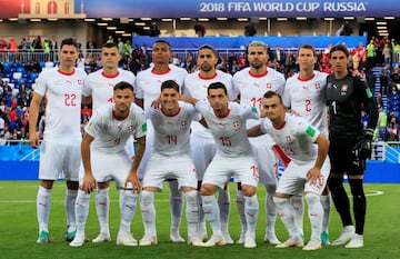 Equipo de Suiza.