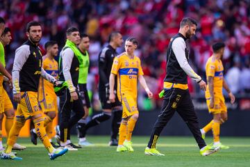  Andre-Pierre Gignac of Tigres during the 10th round match between Toluca and Tigres UANL as part of the Torneo Clausura 2024 Liga BBVA MX at Nemesio Diez Stadium on March 02, 2024 in Toluca, Estado de Mexico, Mexico.