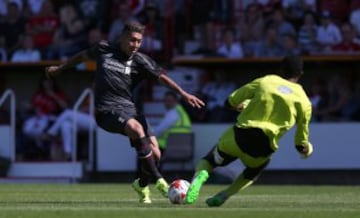 Roberto Firmino pasó del Hoffenheim al Liverpool por una cifra récord: 41 millones de euros.  