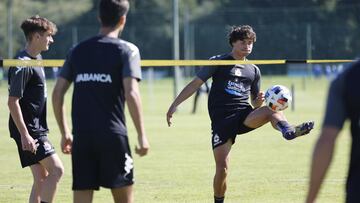 Entrenamiento Deportivo de La Coru&ntilde;a. guille bueno