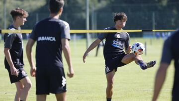 Entrenamiento Deportivo de La Coruña. guille bueno