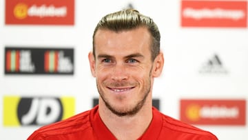 Gareth Bale, concentrado con la selección galesa