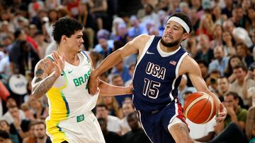 Brasil - Estados Unidos, en directo: Juegos Olímpicos 2024, baloncesto, hoy en vivo