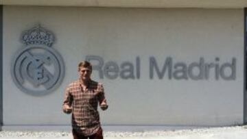 Kroos visitó Valdebebas: "Gran centro de entrenamiento"