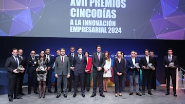 DVD 1242 Madrid, 26/11//2024. XVII Premios Cinco Días, en el auditorio de la sede de Repsol/. Pablo Monge.