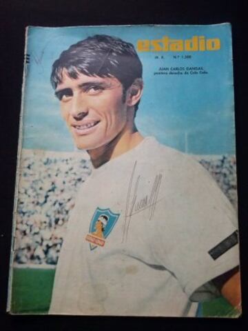 El mediocampista Juan Carlos Gangas, que estuvo entre 1964 y 1968 en la U, pasó ese mismo '68 a Colo Colo, donde jugo hasta el '70.