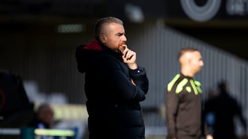 Javi Rey, en el choque ante la UD Ibiza.