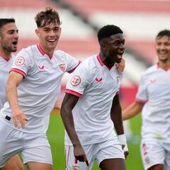 El juvenil del Sevilla gana y depende de sí mismo