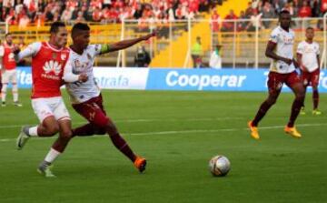 Santa Fe vs. Tolima, fecha 17 de la Liga Águila, en imágenes