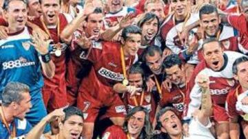 <b>INOLVIDABLE. </b>Adriano ha celebrado quinto títulos con el Sevilla y desea repetir la experiencia.