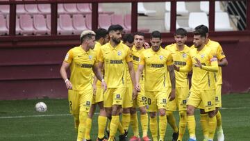 14/03/21 PARTIDO DE SEGUNDA DIVISION
 UD LOGRO&Ntilde;ES - MALAGA
 GOL YANIS RAHMANI 0-1 ALEGRIA