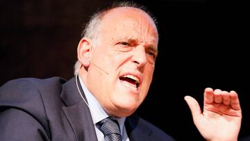 Coloquio en Barcelona: Javier Tebas, presidente de LaLiga.