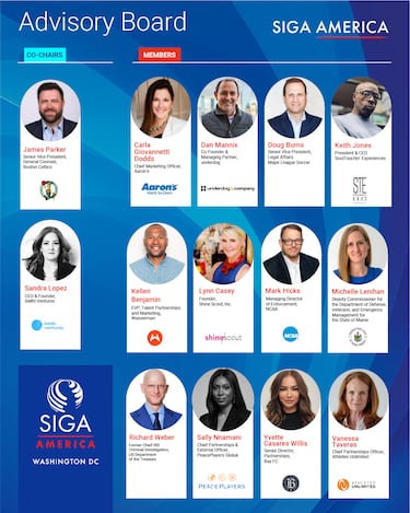 SIGA AMERICA names new Advisory Board to strengthen sport integrity across North America