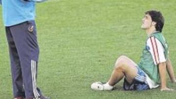 <b>CONSEJOS DE SABIO. </b>Luis aleccionó ayer a Villa.