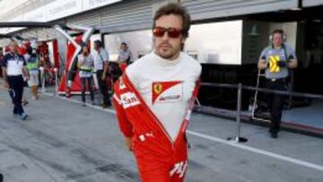 Fernando Alonso continuará en Ferrari salvo una carambola