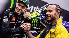 Rossi y Hamilton.