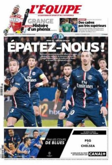 Portadas de la prensa deportiva