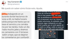 “Trato inaceptable” del dueño de un restaurante a sus trabajadores: 60 horas semanales