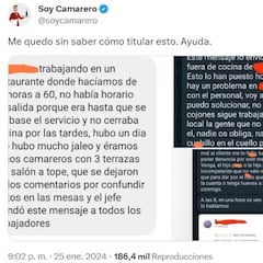 “Trato inaceptable” del dueño de un restaurante a sus trabajadores: 60 horas semanales