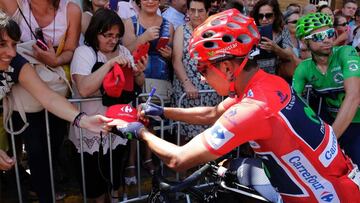 Nairo Quintana, líder la Vuelta a España
