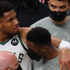 NBA playoffs 2021: Bucks await update on severity of Giannis injury