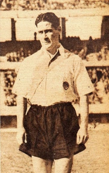 Ascanio Cortés en River Plate en 1939.