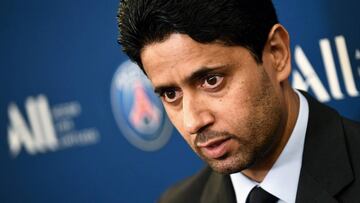 El due&ntilde;o del PSG, Nasser Al-Khela&iuml;fi.