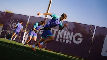 Amallah sigue fuera del grupo en el regreso al trabajo del Real Valladolid