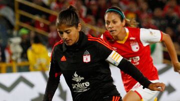 Catalina Usme, nueva delantera de Independiente Santa Fe