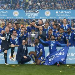 El Leicester, del liderato a rozar el descenso en solo un año