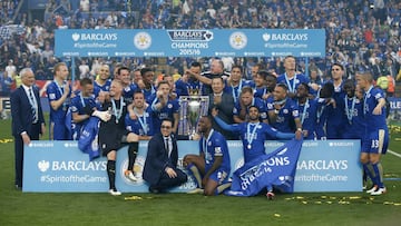 El Leicester, del liderato a rozar el descenso en solo un año