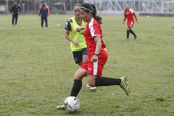 Deportivo Independiente Medellín se prepara para el partido de ida de la final de la Liga Águila Femenina ante América de Cali.