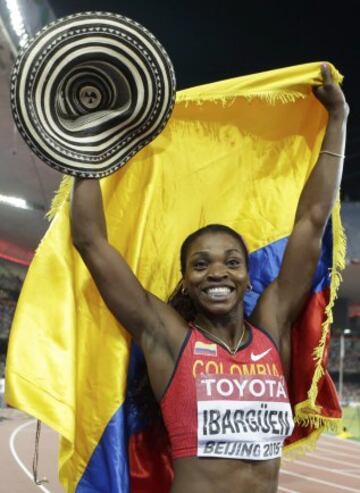 La atleta colombiana sigue demostrando que es de las mejores del mundo.