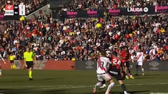 El penalti con el que ha ganado el Rayo que ha hecho entrar en cólera a Arrasate ante la prensa