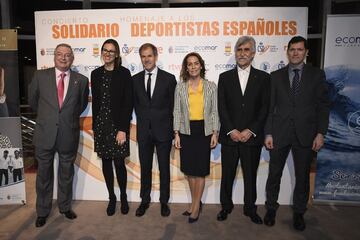 Homenaje a los deportistas españoles