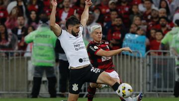 Flamengo 1 - Corinthians 2: goles, resumen y resultado