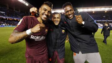 Yerry Mina se une a James ¡Campeón de Liga en España!