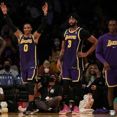 What did Russell Westbrook, LeBron James and Anthony Davis discuss?