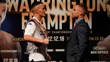 Warrington-Frampton: duelo de egos en Manchester